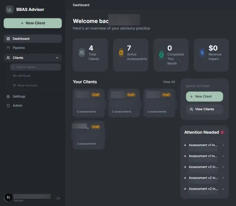 Business Bottleneck Assessor project preview, camp D