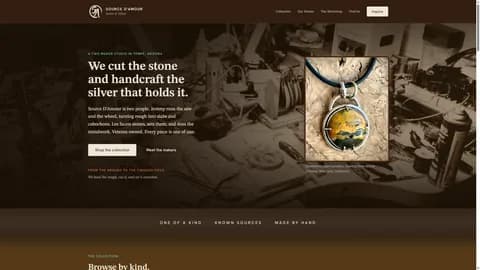 Source D'Amour Platform project preview, camp C