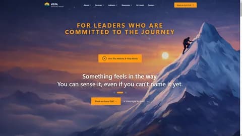 Vista Site and Insights Engine project preview, camp A